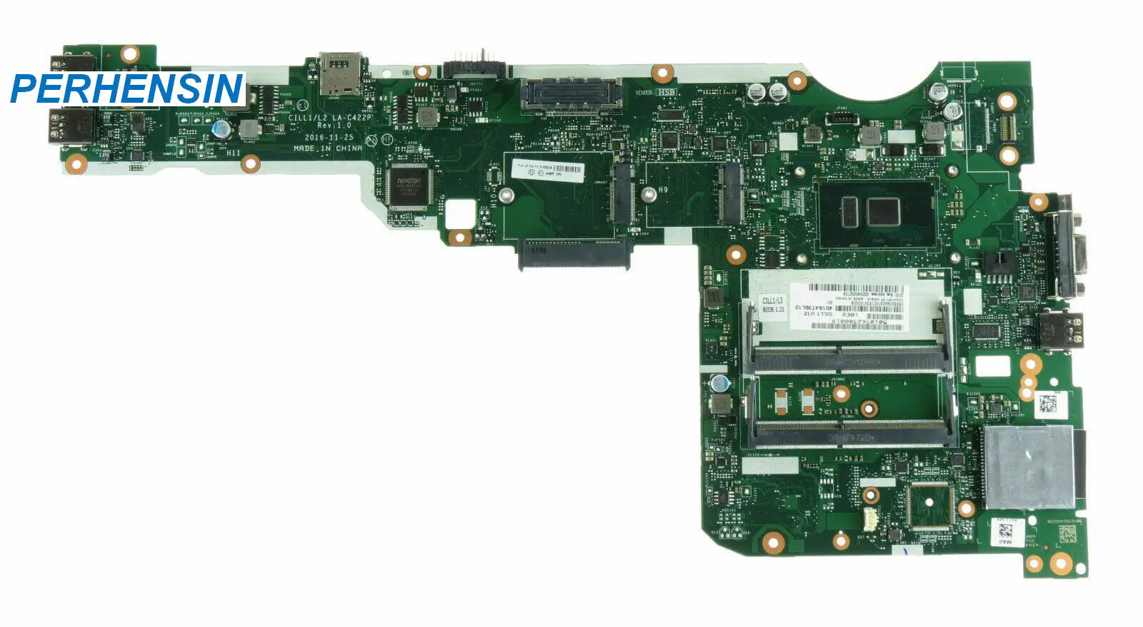 Для Lenovo ThinkPad L570 20JQ 20JR материнская плата LA-C422P U57 i5-7200U 01ER207
Для Lenovo ThinkPad L570 20JQ 20JR материнская плата LA-C422P U57 i5-7200U 01ER207