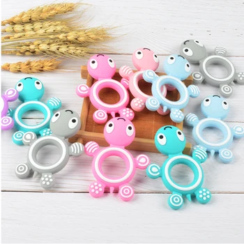 Turtle Teether Teething Handmaking DIY Silicone For Baby Teether Teething BPA Free Food Grade Silicone Baby Chewable Toys
Turtle Teether Teething Handmaking DIY Silicone For Baby Teether Teething BPA Free Food Grade Silicone Baby Chewable Toys