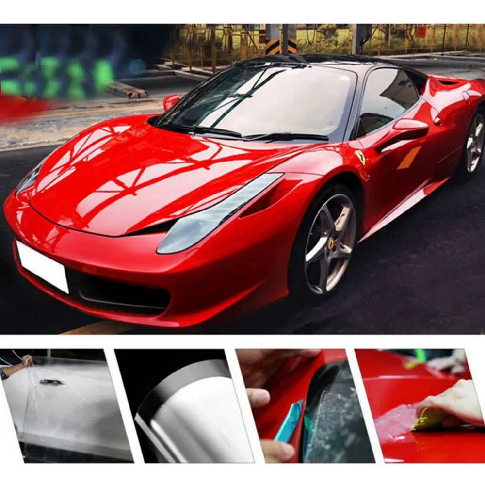 PPF SUNICE 30x600cm Glossy with 3 Layers Paint Protection Film Car Headlight Furniture Wrapping Foils Scratch Proof Protector
PPF SUNICE 30x600cm Glossy with 3 Layers Paint Protection Film Car Headlight Furniture Wrapping Foils Scratch Proof Protector