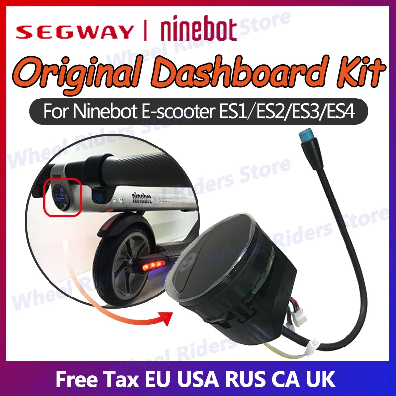 Original Dashboard Kit for Ninebot Kickscooter ES1 ES2 ES3 ES4 Lightweight Smart Electric Scooter Dash Board Display Accessories
Original Dashboard Kit for Ninebot Kickscooter ES1 ES2 ES3 ES4 Lightweight Smart Electric Scooter Dash Board Display Accessories