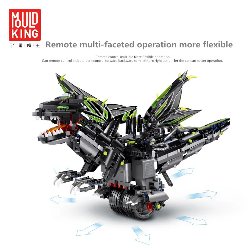 Mould King Brick Friends RC Hold both Hands Intelligent Balance Programming Dinosaur Blocks Educational Toy for Children
Mould King Brick Friends RC Hold both Hands Intelligent Balance Programming Dinosaur Blocks Educational Toy for Children