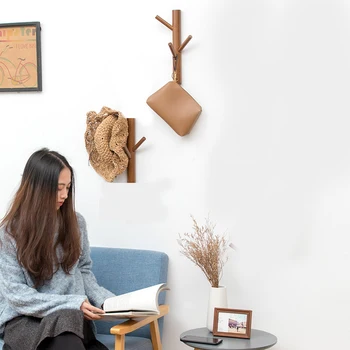 New Wood Coat Hat Hooks Wall Mounted Tree Branch Coat Rack for Hanging Hat Key Bag Towels Rustic Decorative Wooden Hooks TE889
New Wood Coat Hat Hooks Wall Mounted Tree Branch Coat Rack for Hanging Hat Key Bag Towels Rustic Decorative Wooden Hooks TE889