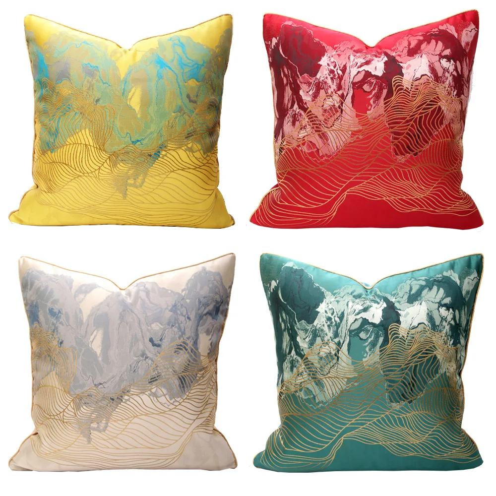 Mountains Upscale cushions car pillow Decorative cushion European cushion cover office Nordic Jacquard Luxury
Mountains Upscale cushions car pillow Decorative cushion European cushion cover office Nordic Jacquard Luxury