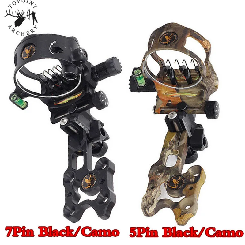 1Pc 5 Pin 7 Pin Archery Compound Bow Sight 0.019" Optical Fiber Micro Adjustable Sight For Outdoor Shooting Hunting Accessories
1Pc 5 Pin 7 Pin Archery Compound Bow Sight 0.019" Optical Fiber Micro Adjustable Sight For Outdoor Shooting Hunting Accessories