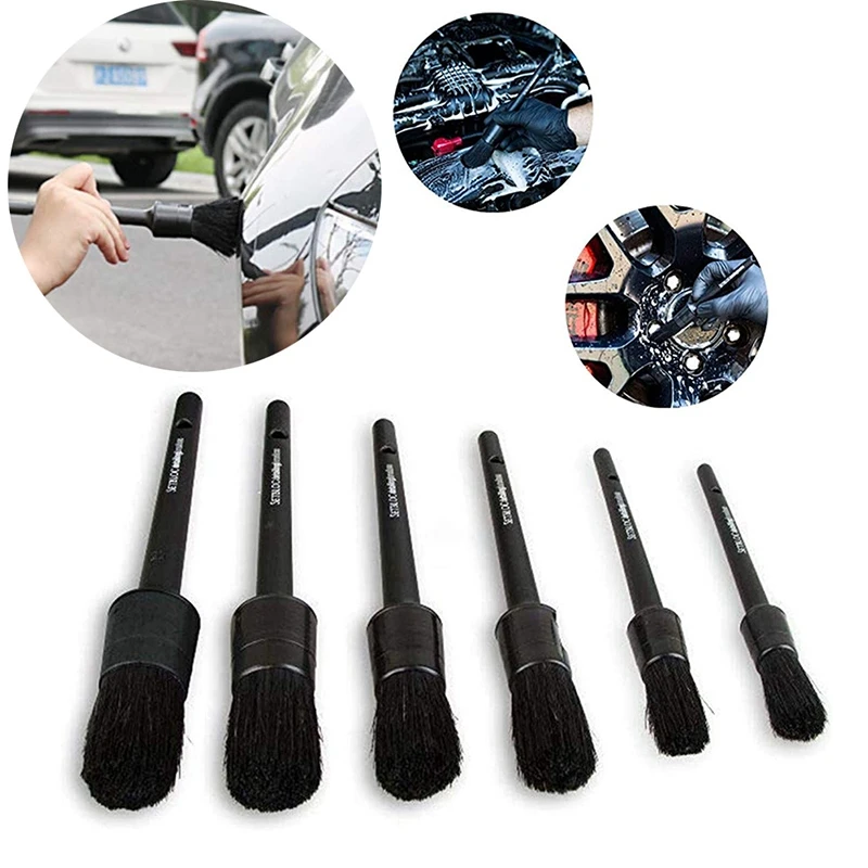 6Pcs Car Detailing Soft Brush Set Mutifunctional Auto Interior Wheel Cleaning Brush Tools Air Vent Dirt Dust Clean Accessories
6Pcs Car Detailing Soft Brush Set Mutifunctional Auto Interior Wheel Cleaning Brush Tools Air Vent Dirt Dust Clean Accessories