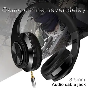 Bluetooth Headset V5.0 Portable Wireless Headphones Bluetooth Stereo Foldable Headset Audio Wireless Card Sports Folding Compute
Bluetooth Headset V5.0 Portable Wireless Headphones Bluetooth Stereo Foldable Headset Audio Wireless Card Sports Folding Compute
