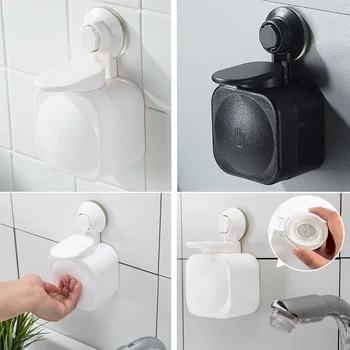 Modern 1pc Liquid Soap Dispenser Wall Mounted Black /White Square Bathroom Accessories No Drilling Hardware Convenience
Modern 1pc Liquid Soap Dispenser Wall Mounted Black /White Square Bathroom Accessories No Drilling Hardware Convenience
