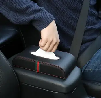 Leather Car Sun Visor Armrest Seat Back Tissue Box Auto Pumping Cassette Holder Removable Paper Napkin Box Organizer Fit For BMW
Leather Car Sun Visor Armrest Seat Back Tissue Box Auto Pumping Cassette Holder Removable Paper Napkin Box Organizer Fit For BMW