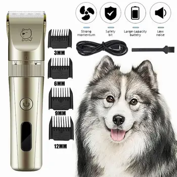 Dog Clippers Low Noise Pet Shaver Rechargeable Dog Trimmer Cordless Pet Grooming Tool Cat Animal Hair Cutter Trimmer Haircut
Dog Clippers Low Noise Pet Shaver Rechargeable Dog Trimmer Cordless Pet Grooming Tool Cat Animal Hair Cutter Trimmer Haircut