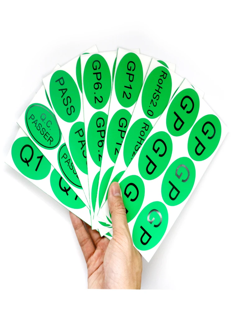 200pcs GP Printed Self-adhesive Stickers European Norm Case Label Custom Environment Green Label Sticker
200pcs GP Printed Self-adhesive Stickers European Norm Case Label Custom Environment Green Label Sticker