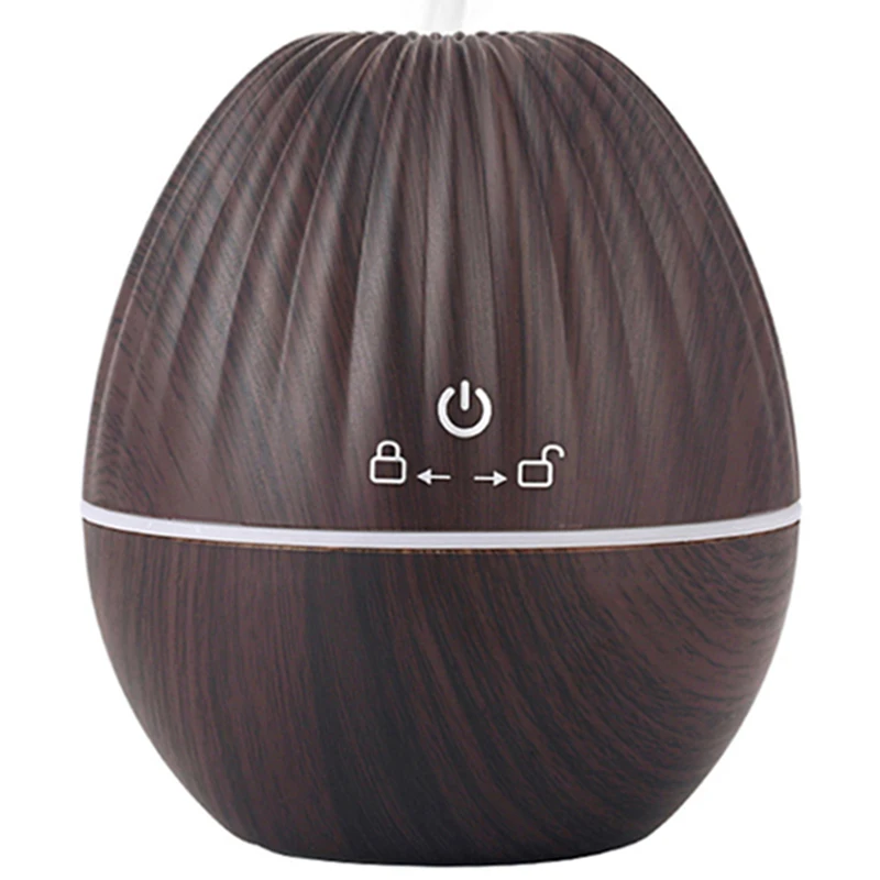 130ML Rugby USB Wood Grain Essential Oil Diffuser Ultrasonic Humidifier Home Aromatherapy Aroma Atomizer with LED
130ML Rugby USB Wood Grain Essential Oil Diffuser Ultrasonic Humidifier Home Aromatherapy Aroma Atomizer with LED