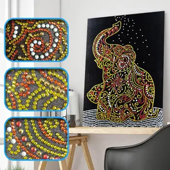Elephant 5D Special Shaped Diamond Painting Embroidery Needlework Rhinestone Crystal Cross Craft Stitch Kit DIY Q6PE
Elephant 5D Special Shaped Diamond Painting Embroidery Needlework Rhinestone Crystal Cross Craft Stitch Kit DIY Q6PE