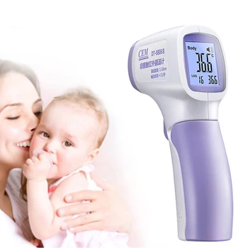 Household Fast Reading Electronic LED Backlight Baby Adults Infrared Thermometer Battery Operated Ear Forehead Non Contact
Household Fast Reading Electronic LED Backlight Baby Adults Infrared Thermometer Battery Operated Ear Forehead Non Contact