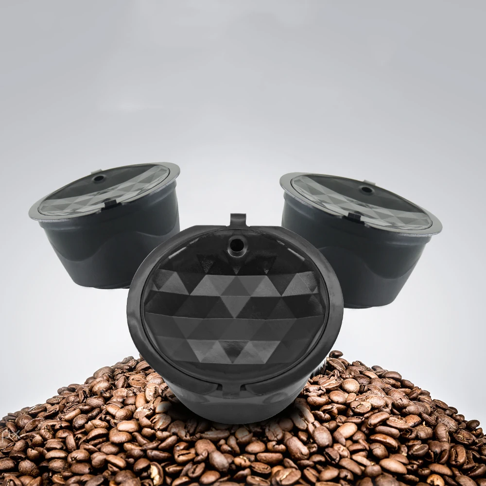 3pcs Reusable Coffee Capsule Filter Cup Easily Clean For Dolce Gusto Nescafe Coffeemaker Machine Supplies
3pcs Reusable Coffee Capsule Filter Cup Easily Clean For Dolce Gusto Nescafe Coffeemaker Machine Supplies
