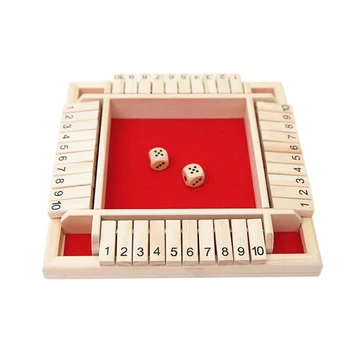 Family Flap Entertainment Number Dice Child Shut The Box Traditional Funny Educational Toy Drinking Wooden Board Game Gift Kids
Family Flap Entertainment Number Dice Child Shut The Box Traditional Funny Educational Toy Drinking Wooden Board Game Gift Kids