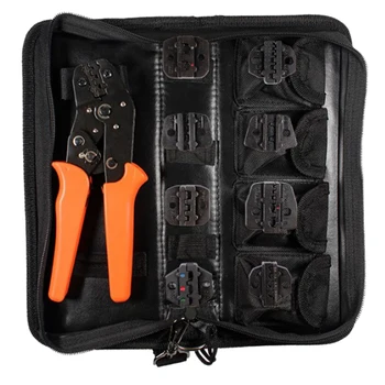 Crimping Tool Set SN-48B 8-Jaw Kit for Tube / Insulated Terminal Electric Clamping Tool
Crimping Tool Set SN-48B 8-Jaw Kit for Tube / Insulated Terminal Electric Clamping Tool