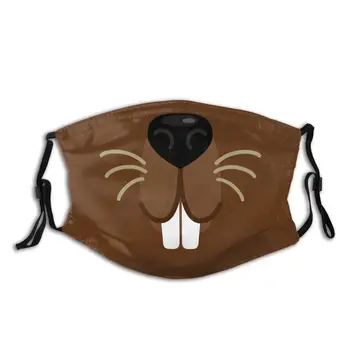 Brown Beaver Face Reusable Face Mask with Filter Dust Mask Protection Mask Respirator Mouth Muffle
Brown Beaver Face Reusable Face Mask with Filter Dust Mask Protection Mask Respirator Mouth Muffle