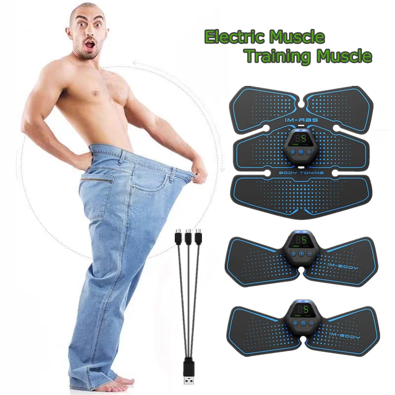 LCD Display EMS Muscle Stimulator Hips Trainer Fitness Equipment Muscles Trainer Abdominal Training Electric Body Abs Trainer
LCD Display EMS Muscle Stimulator Hips Trainer Fitness Equipment Muscles Trainer Abdominal Training Electric Body Abs Trainer