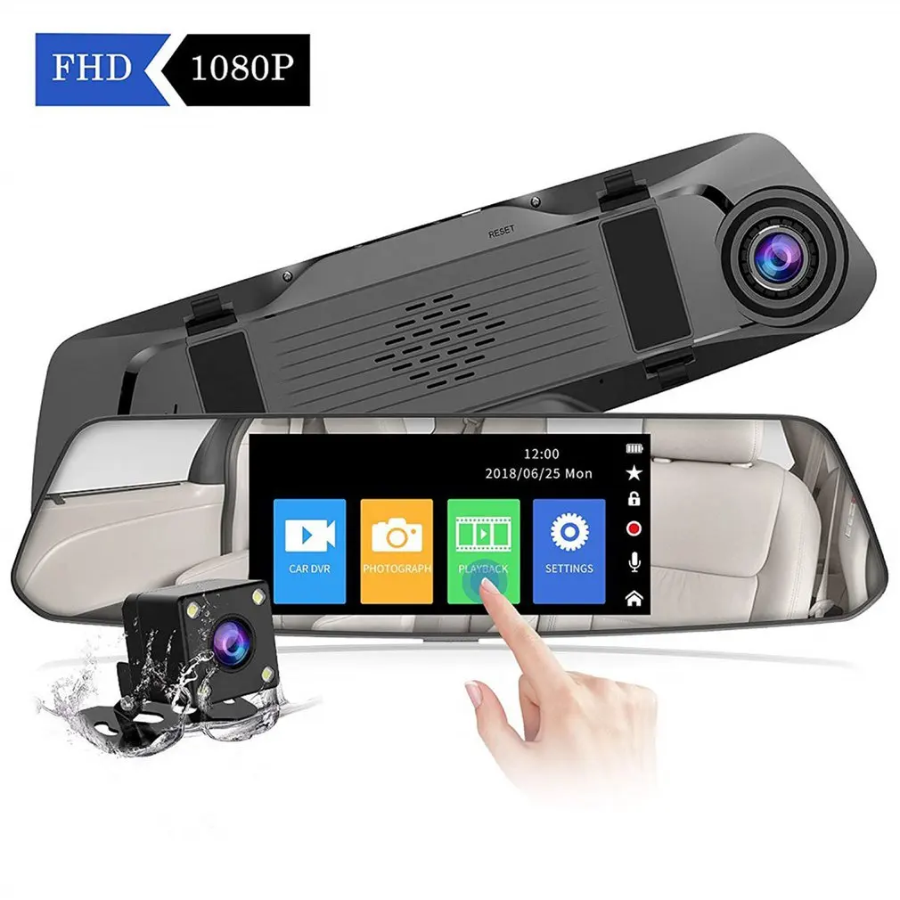 Car Driving Recorder Hd 1080P Front And Rear Dual Lens Night Vision Car Camera With Reversing Image 1 Set
Car Driving Recorder Hd 1080P Front And Rear Dual Lens Night Vision Car Camera With Reversing Image 1 Set