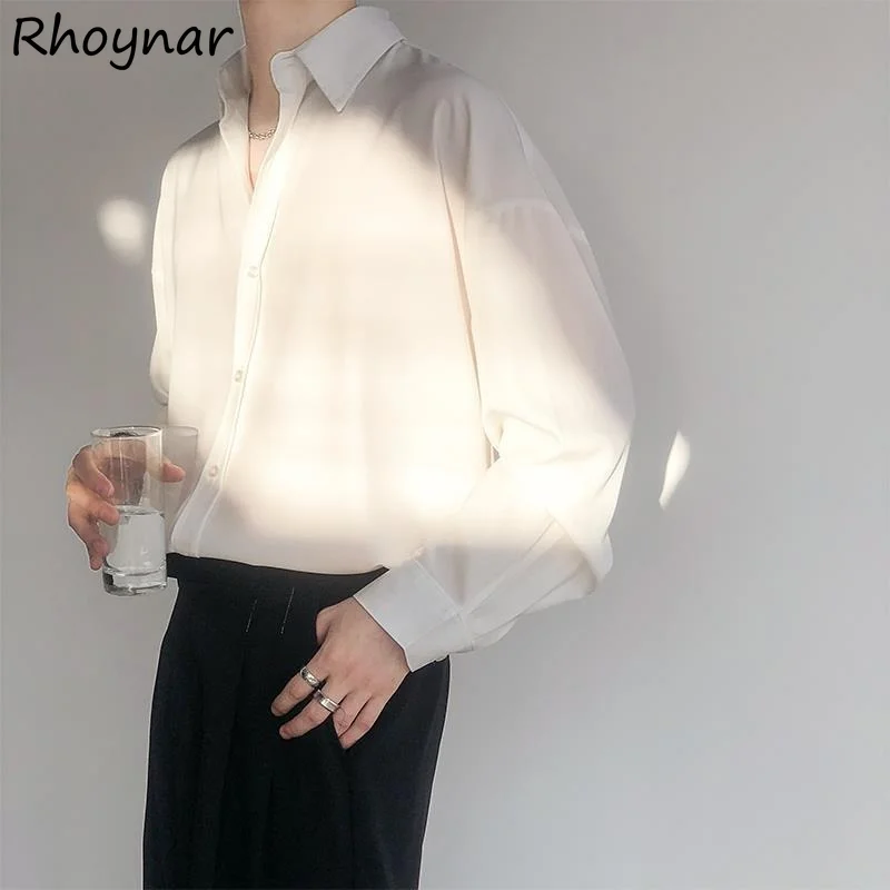 Solid Shirts Womens Autumn Korean Version Neutral Office Ladies Simple All-match Casual Fashionable Comfort Tender Femme Newest
Solid Shirts Womens Autumn Korean Version Neutral Office Ladies Simple All-match Casual Fashionable Comfort Tender Femme Newest