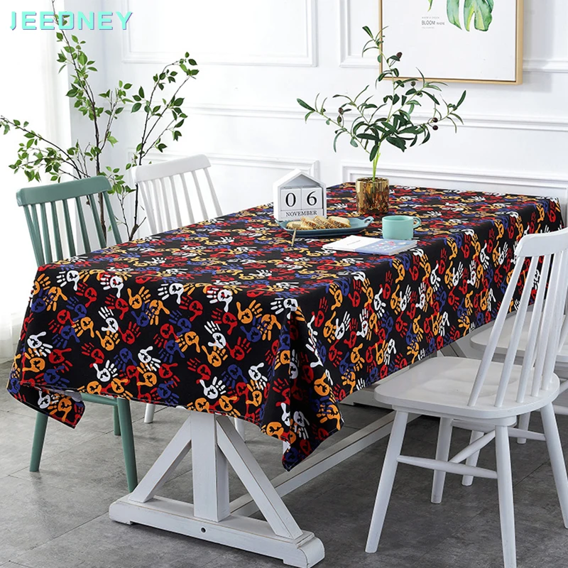 Linen Table Cloth for Kitchen Rectangular Tablecloth Floral Printing Fabric Cover Waterproof Home Decoracion Room Decor nape
Linen Table Cloth for Kitchen Rectangular Tablecloth Floral Printing Fabric Cover Waterproof Home Decoracion Room Decor nape