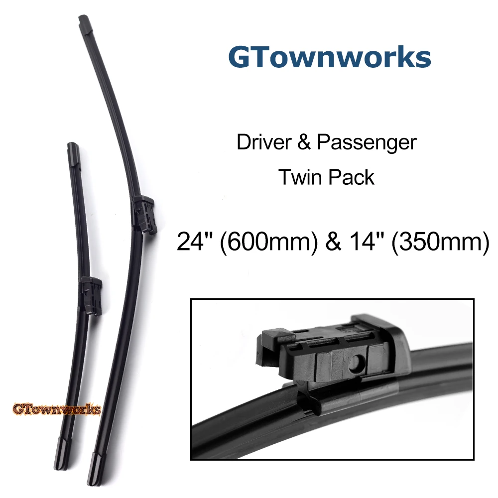 Wiper Blades For Renault Zoe Hatchback 2012 2013 2014 2015 2016 2017 2018 2019 Front Windshield Rubber Wipers 24'' 14''
Wiper Blades For Renault Zoe Hatchback 2012 2013 2014 2015 2016 2017 2018 2019 Front Windshield Rubber Wipers 24'' 14''