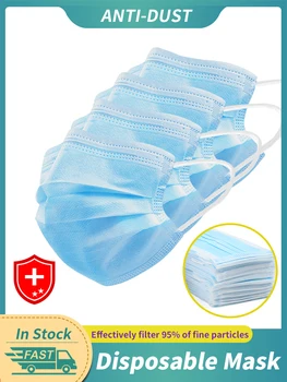 50PCS Disposable face mask Anti-Dust Dustproof mouth mask masque disposable mask Protective Cover mask filter Masks respirator
50PCS Disposable face mask Anti-Dust Dustproof mouth mask masque disposable mask Protective Cover mask filter Masks respirator