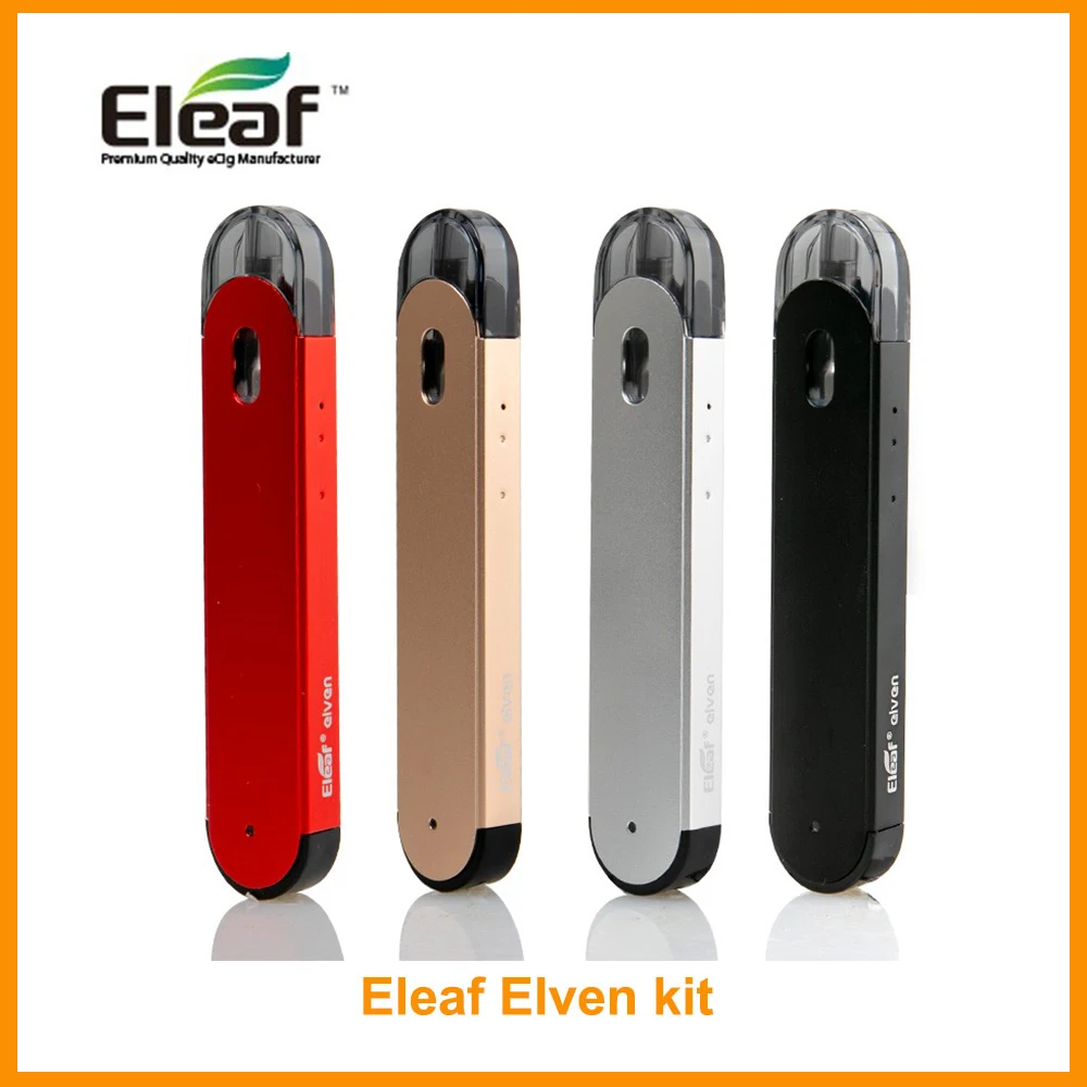 Original Eleaf Elven Pod System Kit Built in 360mAh Battery 1.6ml Capacity Cartridge EU/US Version Electronic Cigarette
Original Eleaf Elven Pod System Kit Built in 360mAh Battery 1.6ml Capacity Cartridge EU/US Version Electronic Cigarette