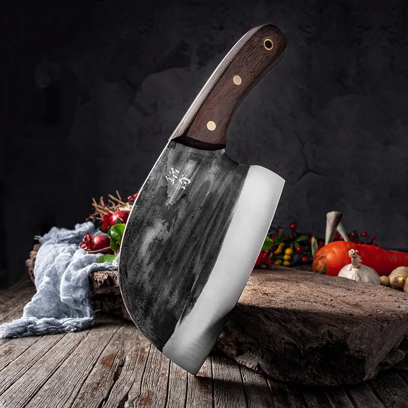Manganese Steel Household Handmade Kitchen Lady's Small Vegetable Knife Cutting Tool Meat Slicer Traditional Handcraft Knives
Manganese Steel Household Handmade Kitchen Lady's Small Vegetable Knife Cutting Tool Meat Slicer Traditional Handcraft Knives