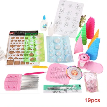 19pcs/set Beginners Paper Quilling Tools Kit Paper Strips DIY Tool Set Quilling Winding Tools
19pcs/set Beginners Paper Quilling Tools Kit Paper Strips DIY Tool Set Quilling Winding Tools