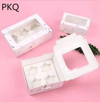 10pcs White Cupcake box Bakery Case kraft Paper window box For Muffin Wedding Party cupcake Container white Cake boxes Packaging
10pcs White Cupcake box Bakery Case kraft Paper window box For Muffin Wedding Party cupcake Container white Cake boxes Packaging