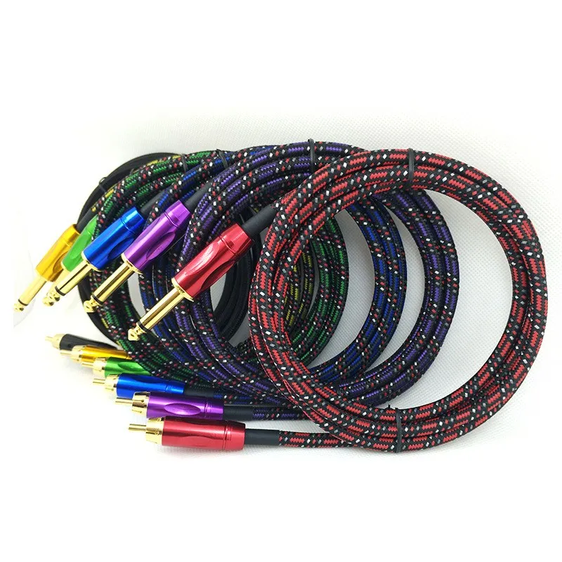 1.8m Pure Copper Colorful Snakeskin RCA Interface Tattoo Clip Cord For Tattoo Machine Power Body Art tattoo adapter Free Shippin
1.8m Pure Copper Colorful Snakeskin RCA Interface Tattoo Clip Cord For Tattoo Machine Power Body Art tattoo adapter Free Shippin