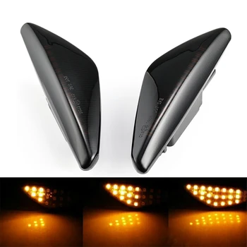 2pc LED Dynamic Turn Signal Light Side Fender Marker Lamp Sequential Indicator Light For BMW X3 F25 X5 E70 X6 E71 E72
2pc LED Dynamic Turn Signal Light Side Fender Marker Lamp Sequential Indicator Light For BMW X3 F25 X5 E70 X6 E71 E72