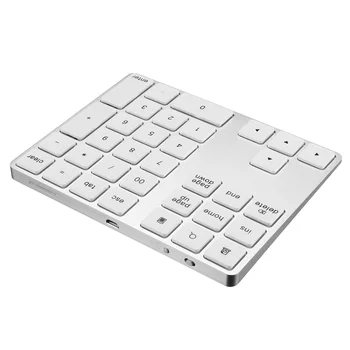 34 Keys Wireless bluetooth Mini Numeric Keyboard Keypad Mini Numpad For Apple Android PC Desktop Laptop Plastic/Aluminum
34 Keys Wireless bluetooth Mini Numeric Keyboard Keypad Mini Numpad For Apple Android PC Desktop Laptop Plastic/Aluminum