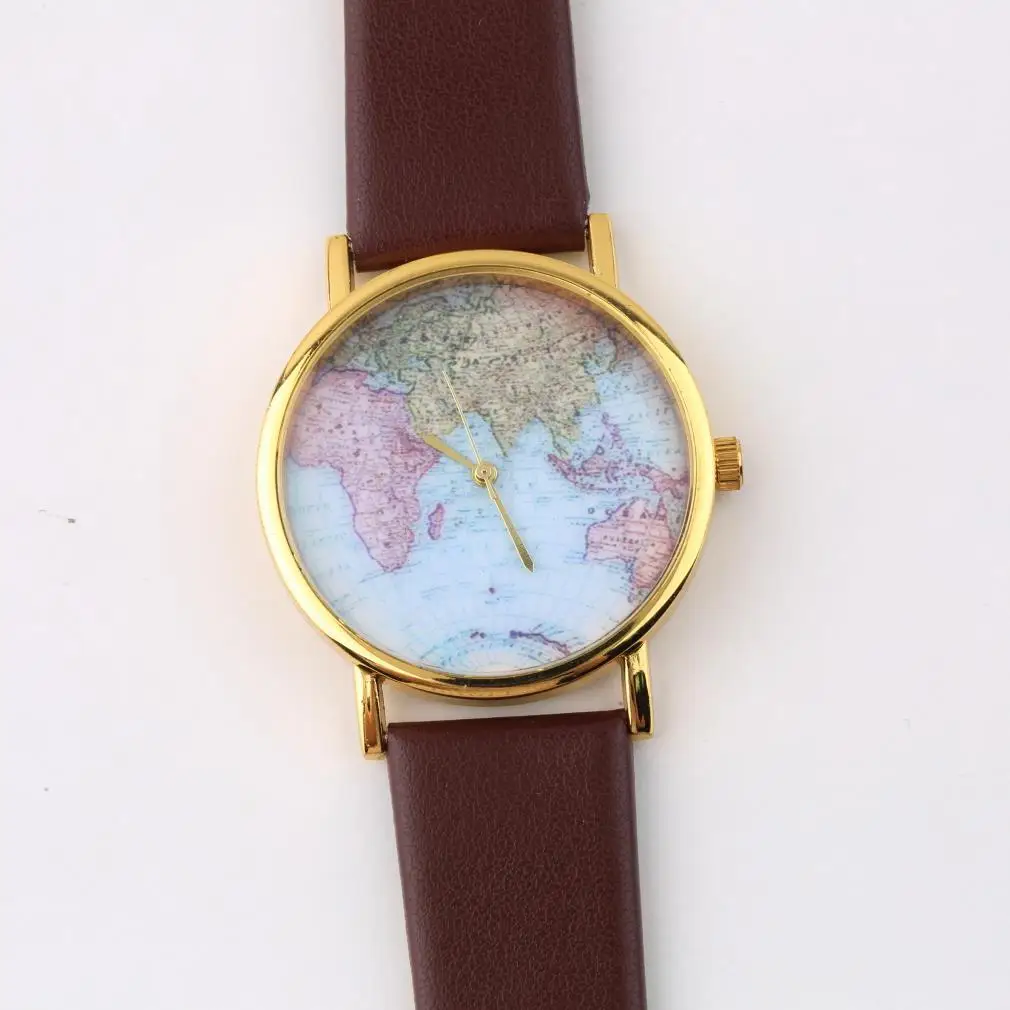 OUTAD Fashion Women Female Girl Watch Synthetic Leather Alloy World Map Globe Analog Quartz Retro Wrist Watches 4 Styles relogio
OUTAD Fashion Women Female Girl Watch Synthetic Leather Alloy World Map Globe Analog Quartz Retro Wrist Watches 4 Styles relogio