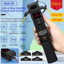 AUA-35 Optical Fiber Identifier Built-in Visual fault locator(10mw VFL)and LED Lighting High Quality Fiber direction Tester Tool
AUA-35 Optical Fiber Identifier Built-in Visual fault locator(10mw VFL)and LED Lighting High Quality Fiber direction Tester Tool