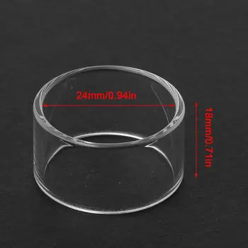 Transparent Pyrex Glass Tube Replacement Electronic Cigarette Vape Accessories for REVVO Tank 3.6ML Vaporizer Atomizer Y4QF
Transparent Pyrex Glass Tube Replacement Electronic Cigarette Vape Accessories for REVVO Tank 3.6ML Vaporizer Atomizer Y4QF