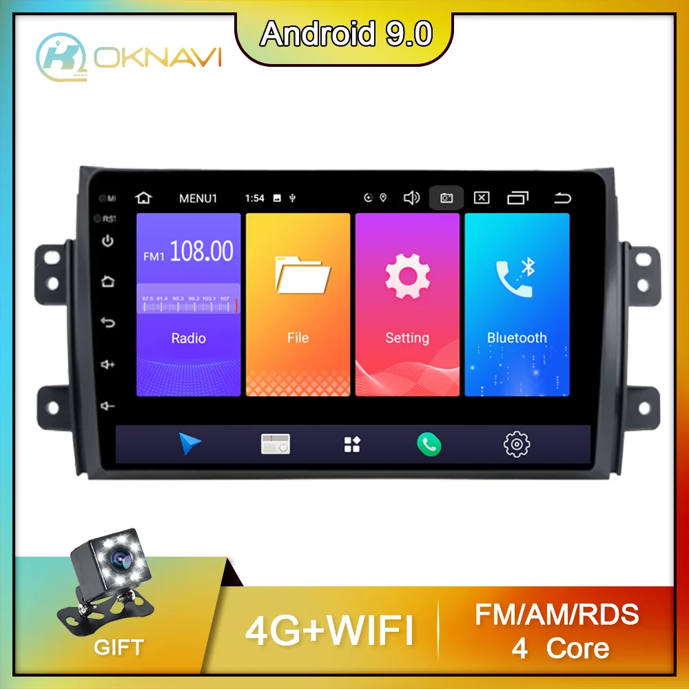 For Suzuki SX4 Car Radio 2006-2013 2Din Android 9.0 4G WIFI AM FM RDS Multimedia GPS Navigation DVD CD Player 9 Inch Autoradio
For Suzuki SX4 Car Radio 2006-2013 2Din Android 9.0 4G WIFI AM FM RDS Multimedia GPS Navigation DVD CD Player 9 Inch Autoradio