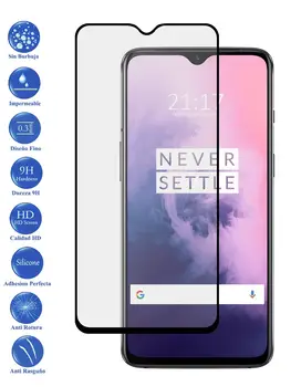 Protector de Pantalla para Oneplus 7 Negro Completo Cristal Templado Curvo 3D 
Protector de Pantalla para Oneplus 7 Negro Completo Cristal Templado Curvo 3D
