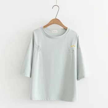 Summer Short Sleeve Female T shirt Women Clothing thin sweatshirt Casual Tee Tops
Summer Short Sleeve Female T shirt Women Clothing thin sweatshirt Casual Tee Tops