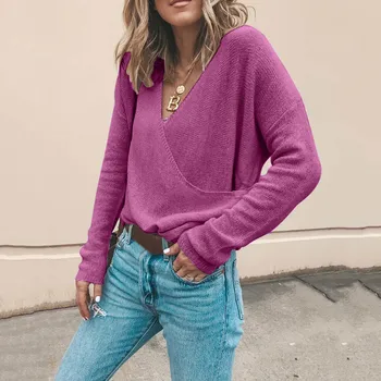 Women's Autumn Winter Fashion Thick Sweater Long Sleeve Solid Loose Sweater Top Blouse свитер женский
Women's Autumn Winter Fashion Thick Sweater Long Sleeve Solid Loose Sweater Top Blouse свитер женский