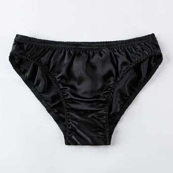 Men briefs Solid Color Silk Sexy underwear male Intimates Breathable Comfortable Triangle Brief Underpants
Men briefs Solid Color Silk Sexy underwear male Intimates Breathable Comfortable Triangle Brief Underpants