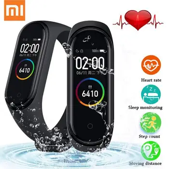 Xiaomi Mi Band 4 5ATM Waterproof Bracelet Heart Rate Monitor AMOLED Color Screen Fitness Tracker Smart Wristband Chinese Version
Xiaomi Mi Band 4 5ATM Waterproof Bracelet Heart Rate Monitor AMOLED Color Screen Fitness Tracker Smart Wristband Chinese Version