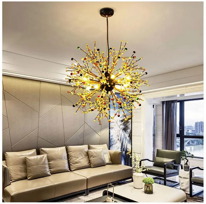 Pendant Lights Firework LED Stainless Steel Crystal Pendant Lighting For Living room bar Art Modern led lamps decoration
Pendant Lights Firework LED Stainless Steel Crystal Pendant Lighting For Living room bar Art Modern led lamps decoration