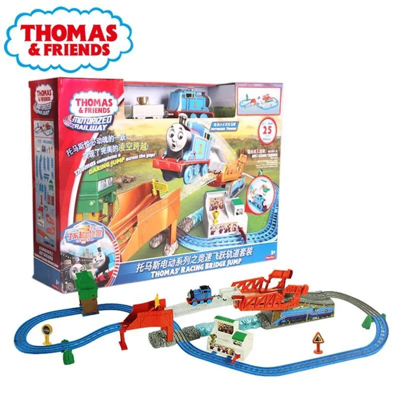 Электрический гоночный мост Thomas and Friends игрушка для детей из сплава развивающая
