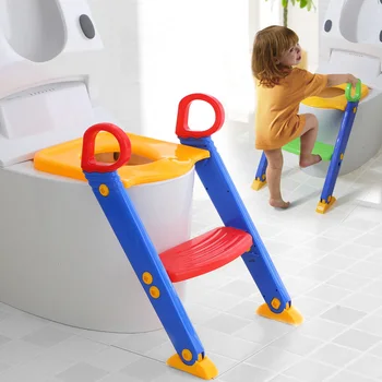 Foldable Toddler Toilet Chair Children Potty Training Seat With Step Stool Ladder Bathroom Supplies 
Foldable Toddler Toilet Chair Children Potty Training Seat With Step Stool Ladder Bathroom Supplies
