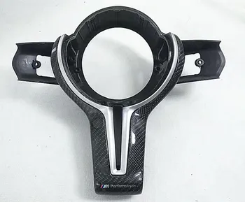 Carbon Fiber Steering Wheel Cover Trim for BMW F87 M2 F80 M3 F82 F83 M4 F10 M5 F06 F12 F13 M6 F87 X5M F86 X6M 
Carbon Fiber Steering Wheel Cover Trim for BMW F87 M2 F80 M3 F82 F83 M4 F10 M5 F06 F12 F13 M6 F87 X5M F86 X6M