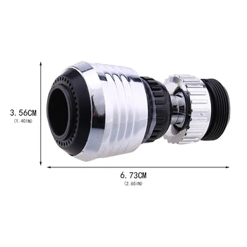 360 Rotate Water Saving Tap Faucet Water Bubbler Aerator Diffuser Swivel Faucet Nozzle Filter Adapter Home Kitchen Accessories
360 Rotate Water Saving Tap Faucet Water Bubbler Aerator Diffuser Swivel Faucet Nozzle Filter Adapter Home Kitchen Accessories