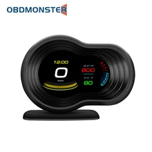 F9 OBDHUD Head Up Display Auto Display OBD2 Smart Car HUD Gauge Digital Odometer Security Alarm Water&Oil temp RPM brake te
F9 OBDHUD Head Up Display Auto Display OBD2 Smart Car HUD Gauge Digital Odometer Security Alarm Water&Oil temp RPM brake te