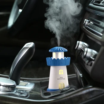 150ml Creative Light house Ultrasonic Air Humidifier with LED Light Office Car USB Air Purifier Mini Portable Aroma Diffuser
150ml Creative Light house Ultrasonic Air Humidifier with LED Light Office Car USB Air Purifier Mini Portable Aroma Diffuser
